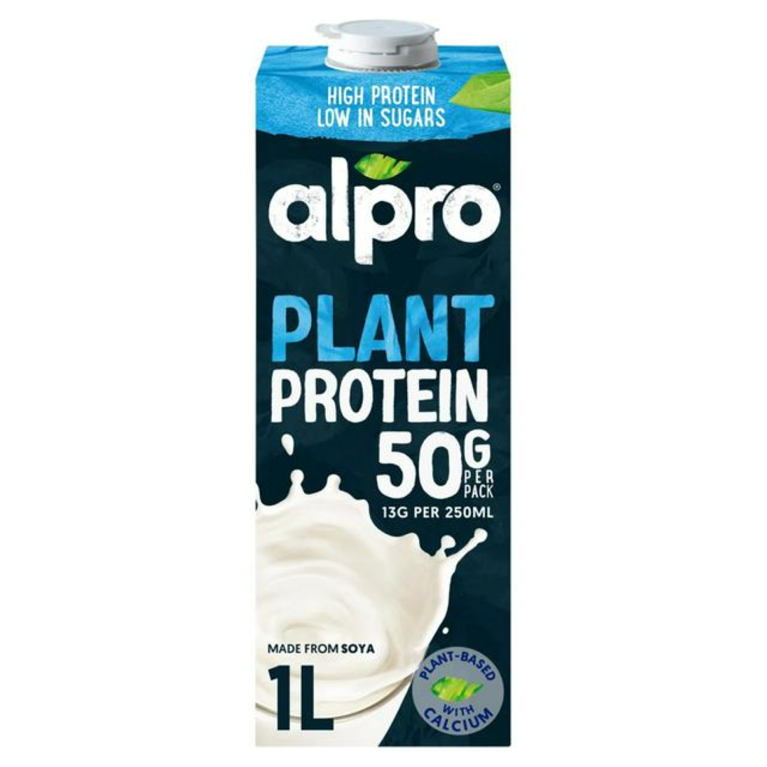 ALPRO SOYA PLANT PROTEIN PLAIN 1LT